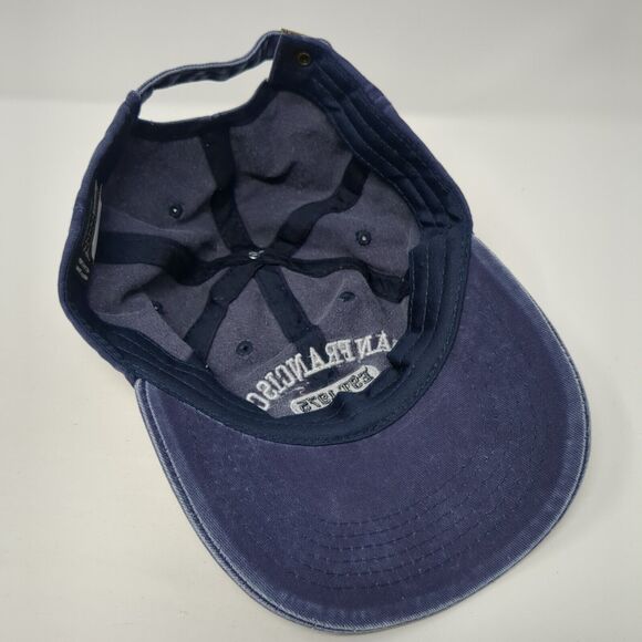 San Francisco California Est. 1975 Slideback Hat Blue OS Adjustable Embroidered - Picture 6 of 8